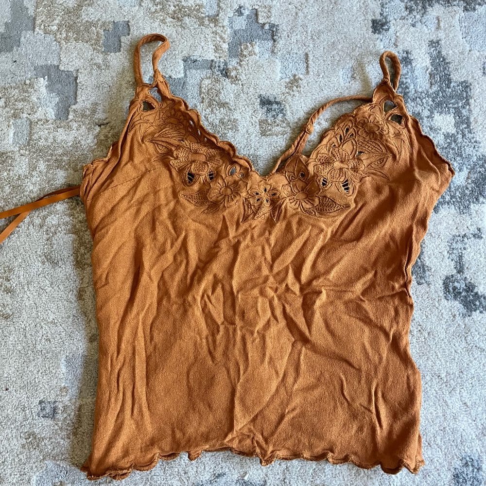 Burnt Orange tank top
